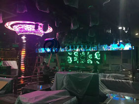 Zhongshan MUSE Bar LED full color screen