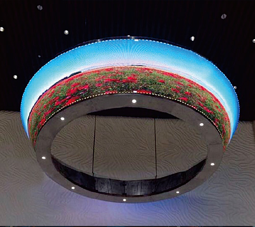 Round table LED screen